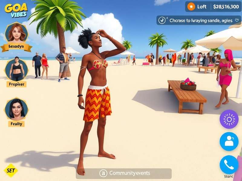 Goa Beach Vibes community event screenshot